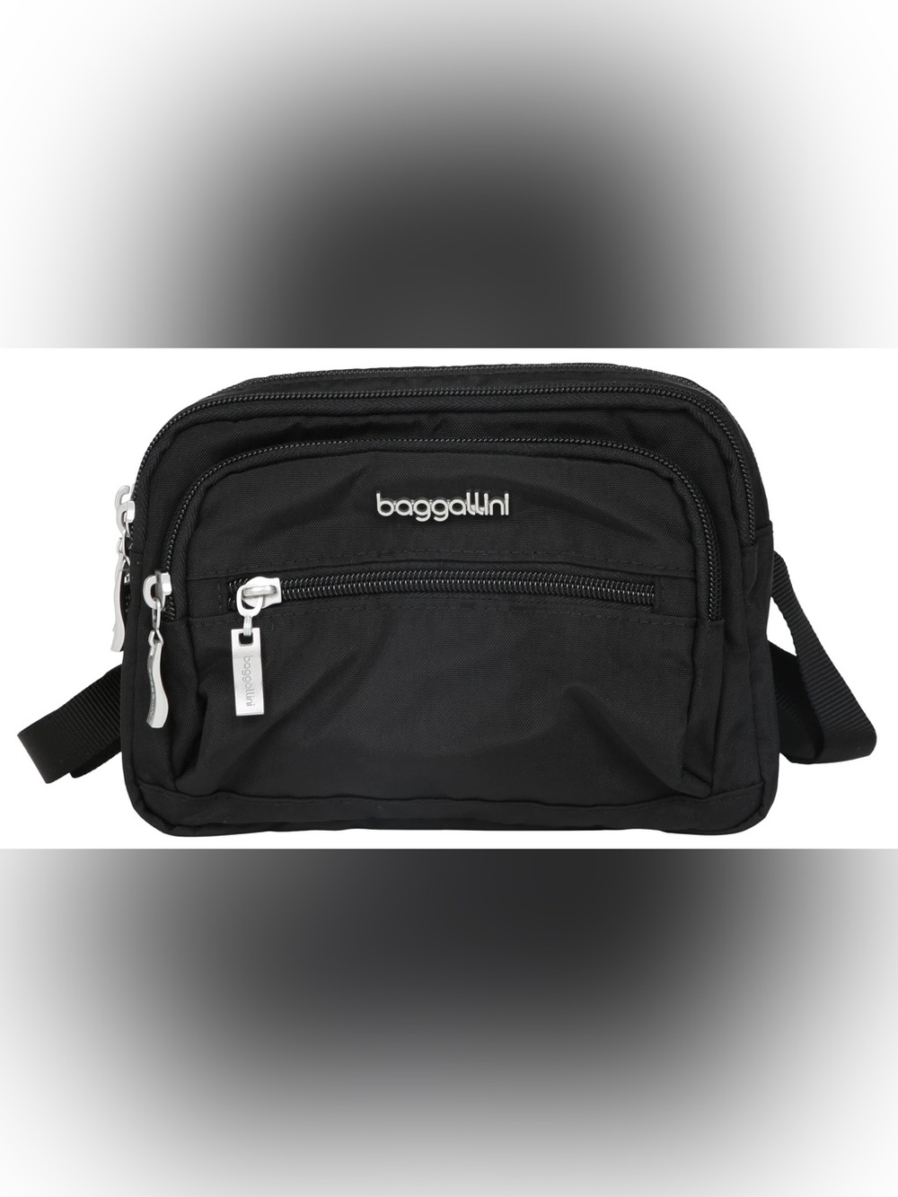 Baggallini Women’s Triple Zip Crossbody Bag NWT